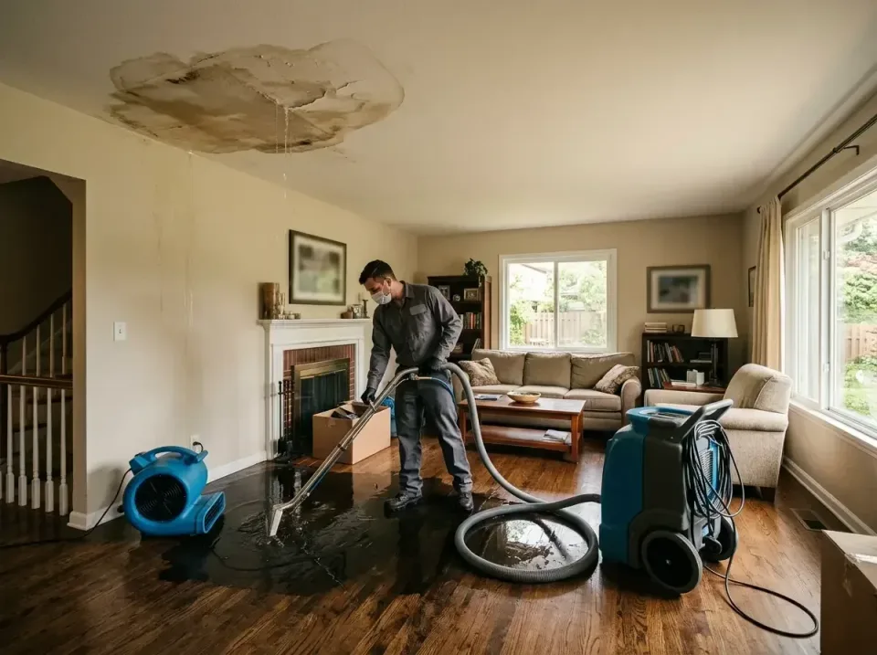 attic-pipe-burst-ceiling-drip-008 — frequently asked questions, Water Damage Restoration & Carpet Care in Kennesaw, GA